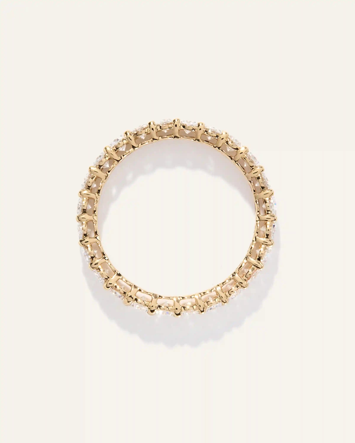 Lab Grown Diamond Oval Eternity Band