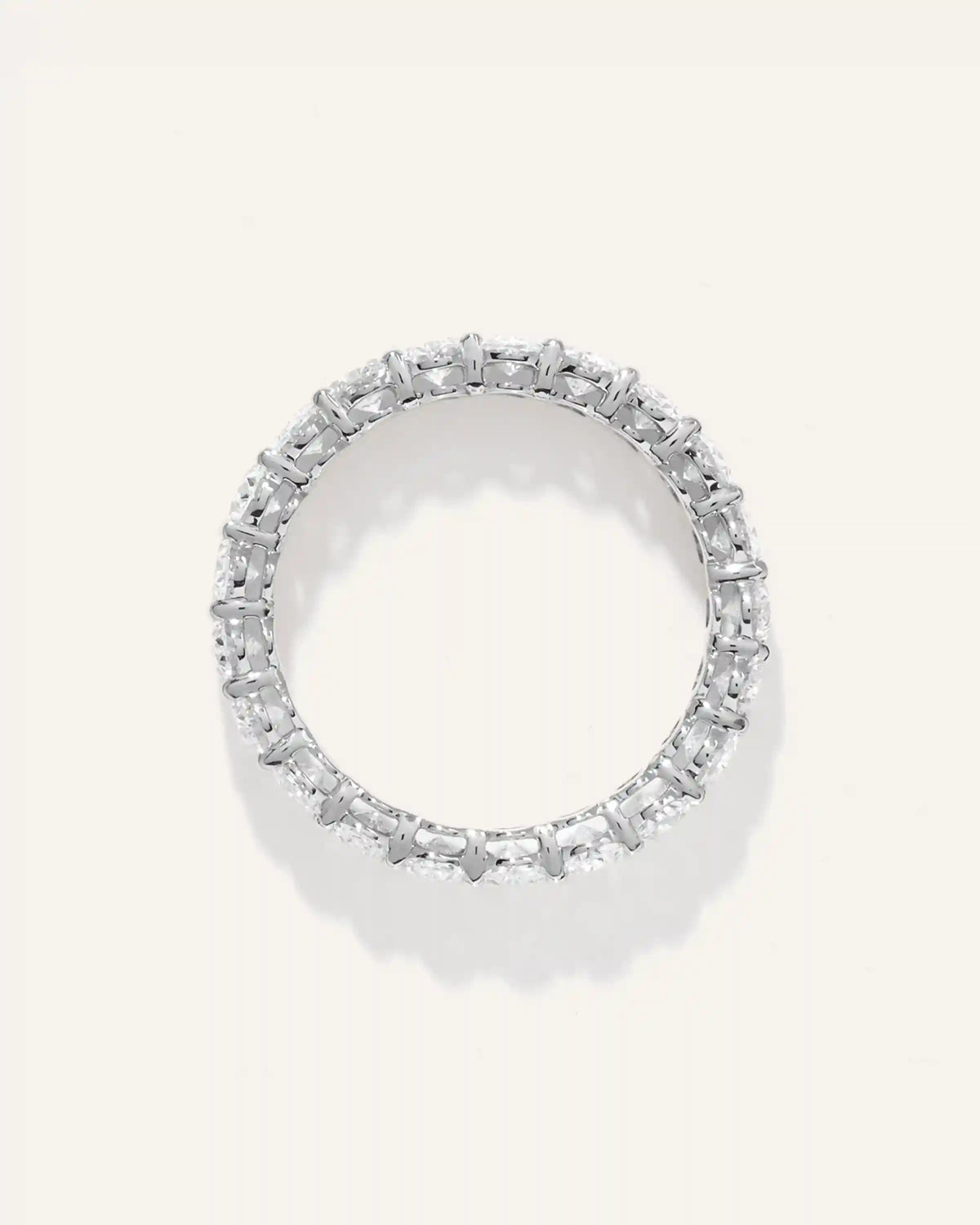 Lab Grown Diamond Oval Eternity Band