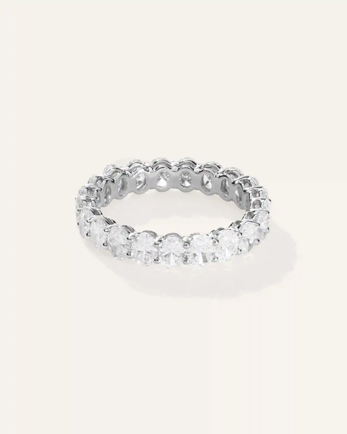 Lab Grown Diamond Oval Eternity Band