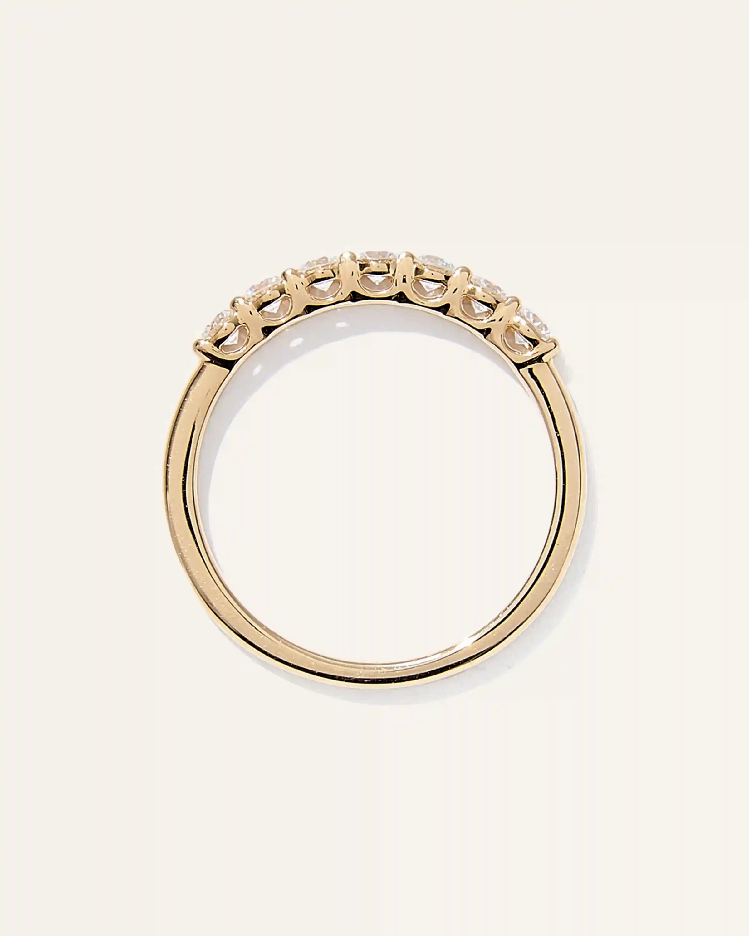 Lab Grown Diamond Round Seven Stone Band