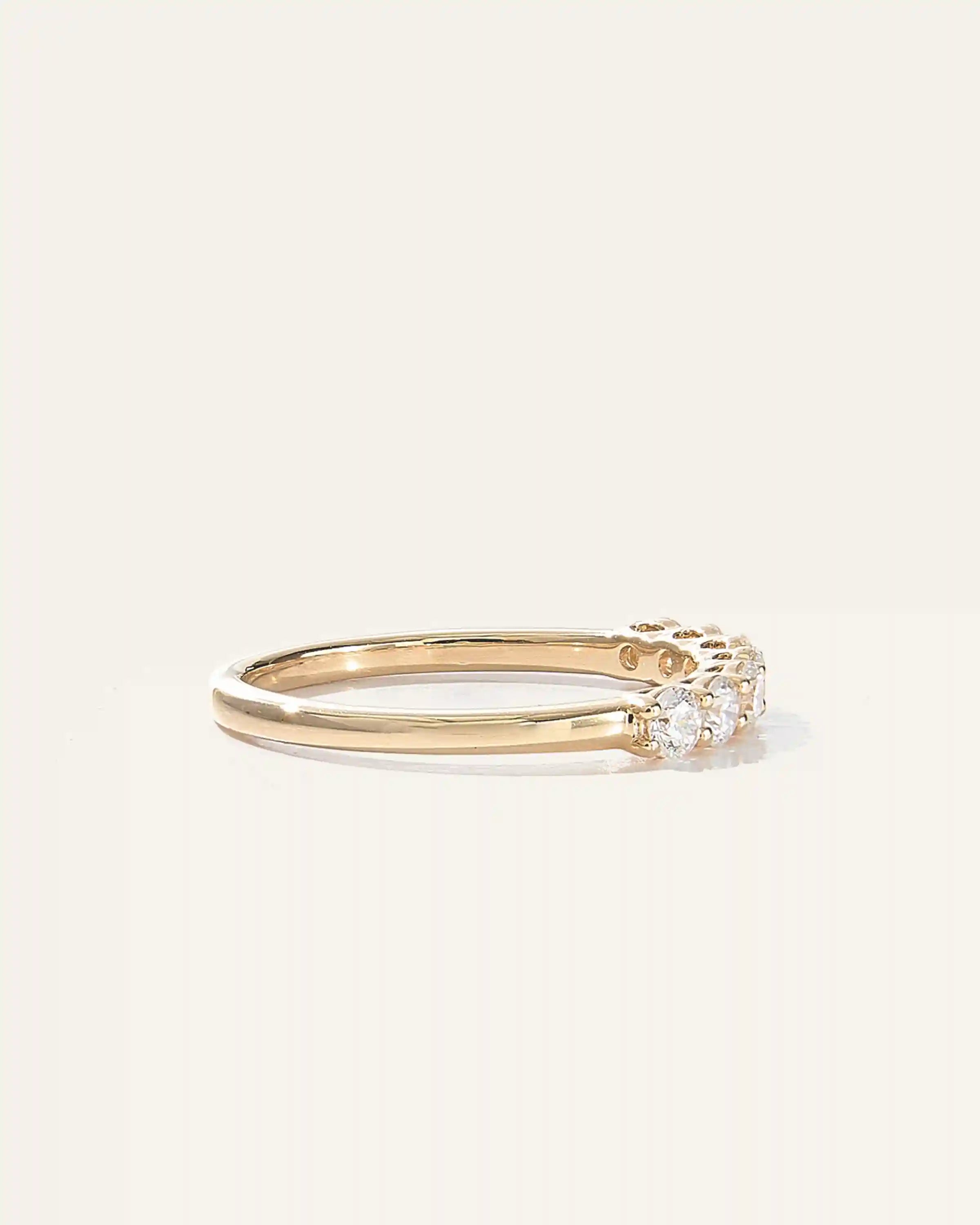 Lab Grown Diamond Round Seven Stone Band