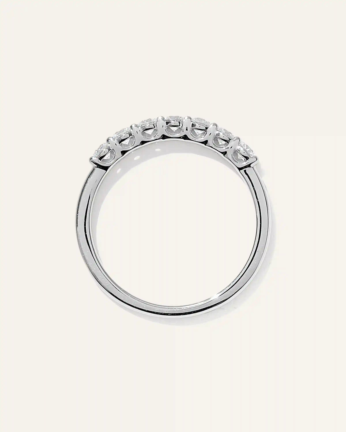 Lab Grown Diamond Round Seven Stone Band