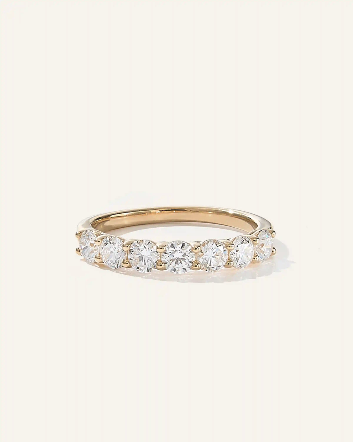 Lab Grown Diamond Round Seven Stone Band