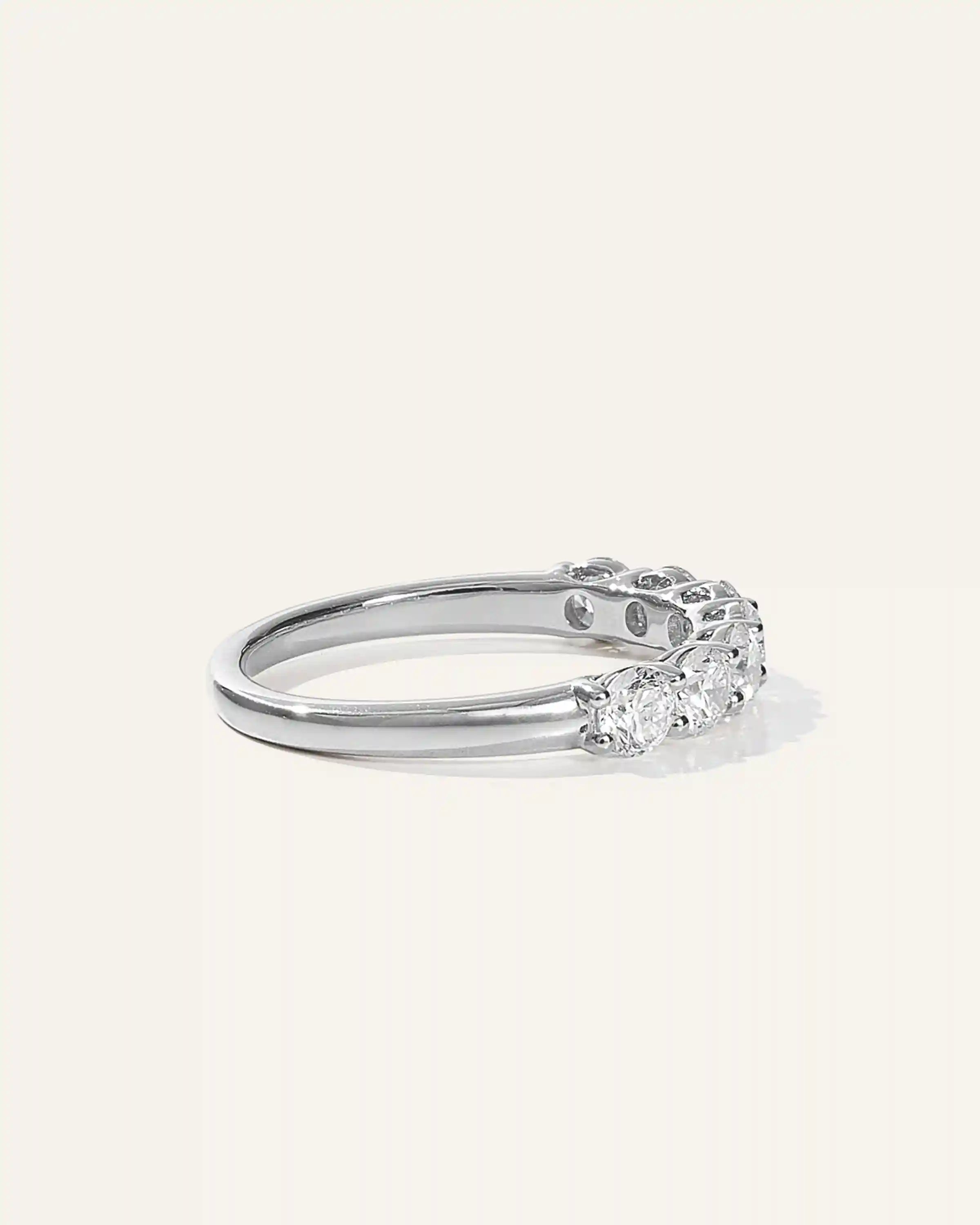 Lab Grown Diamond Round Seven Stone Band