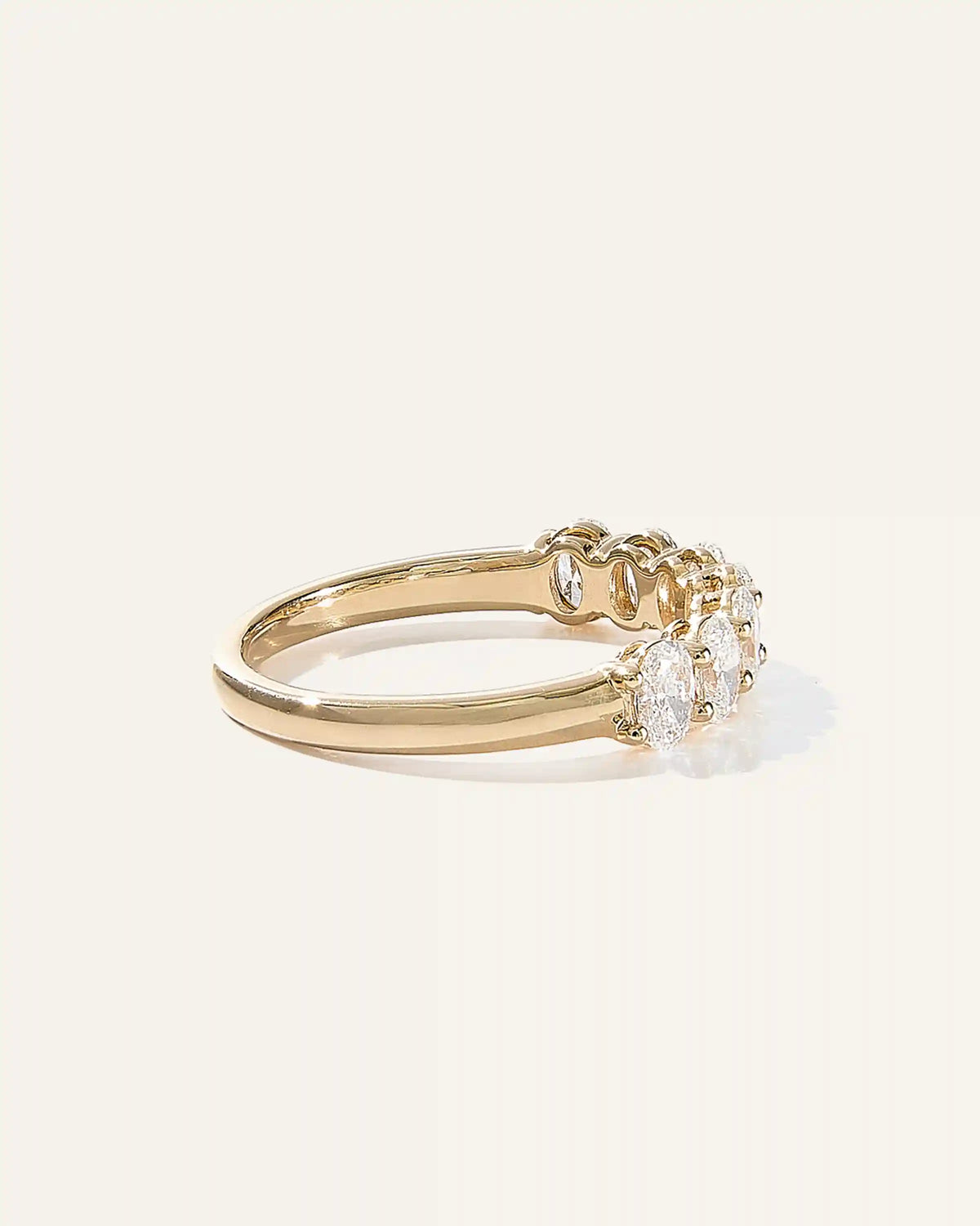 Lab Grown Diamond Oval Seven Stone Band
