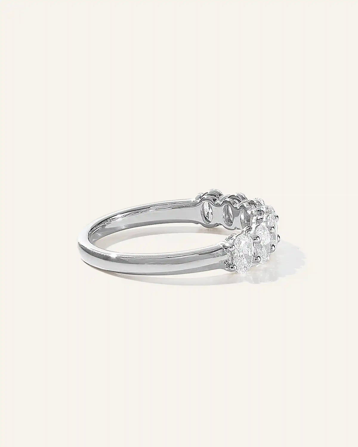 Lab Grown Diamond Oval Seven Stone Band