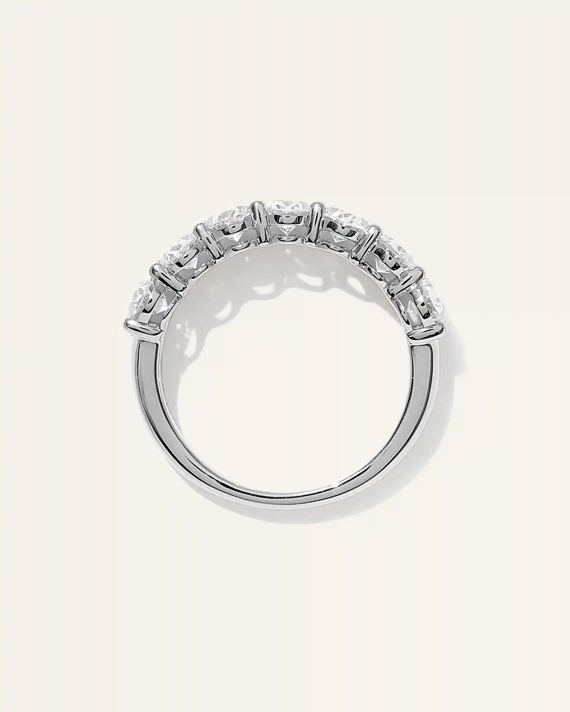 Lab Grown Diamond Oval Seven Stone Band