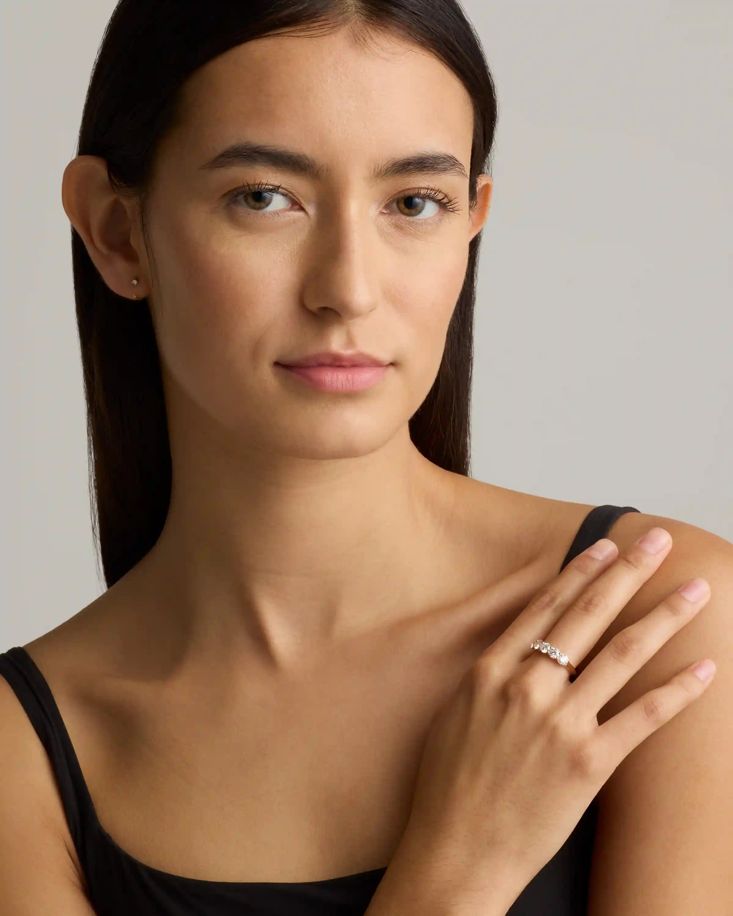 Lab Grown Diamond Five Stone Band