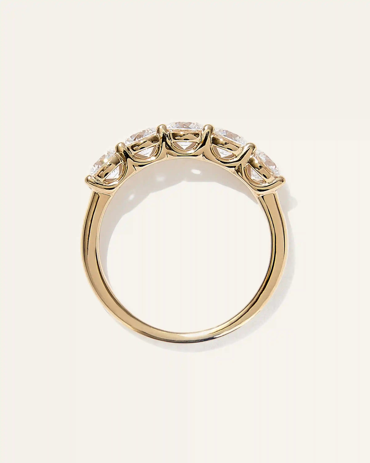 Lab Grown Diamond Five Stone Band