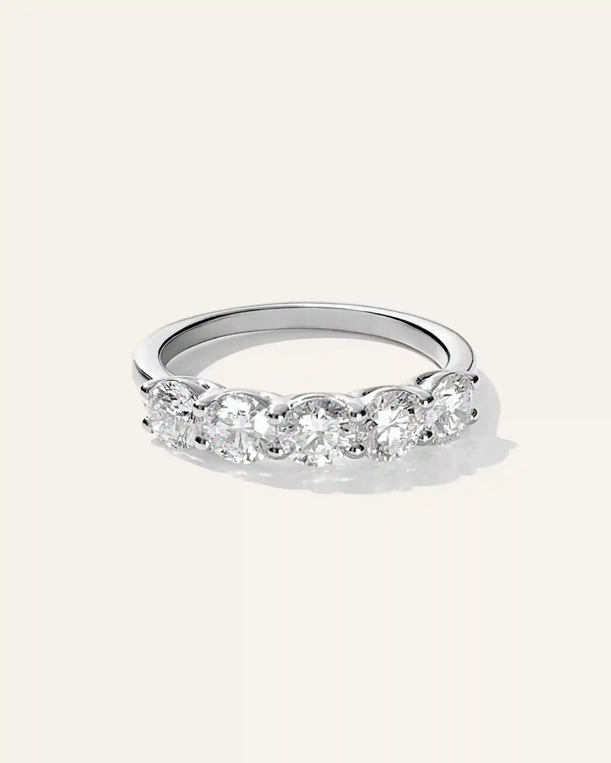 Lab Grown Diamond Five Stone Band