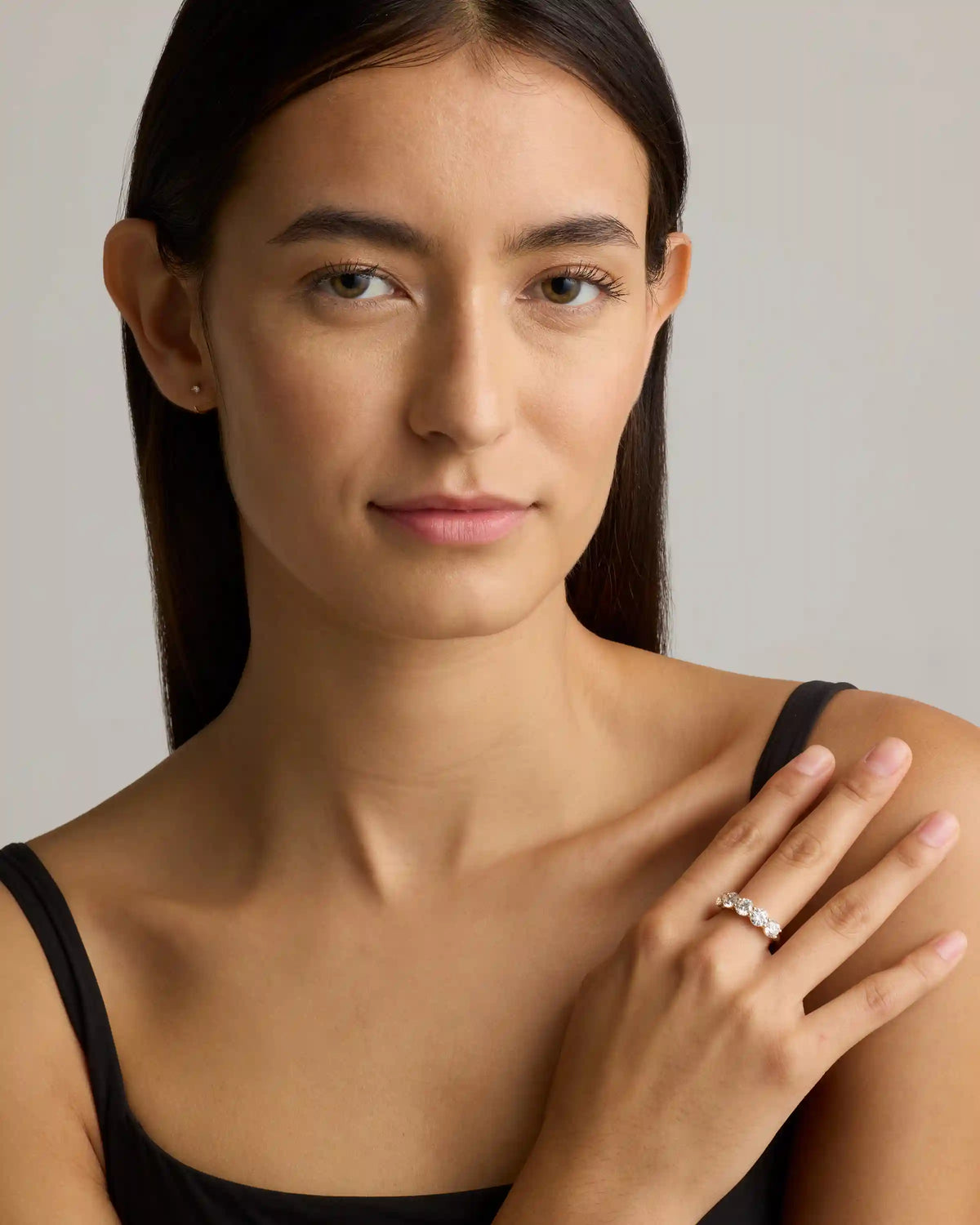 Lab Grown Diamond Five Stone Band