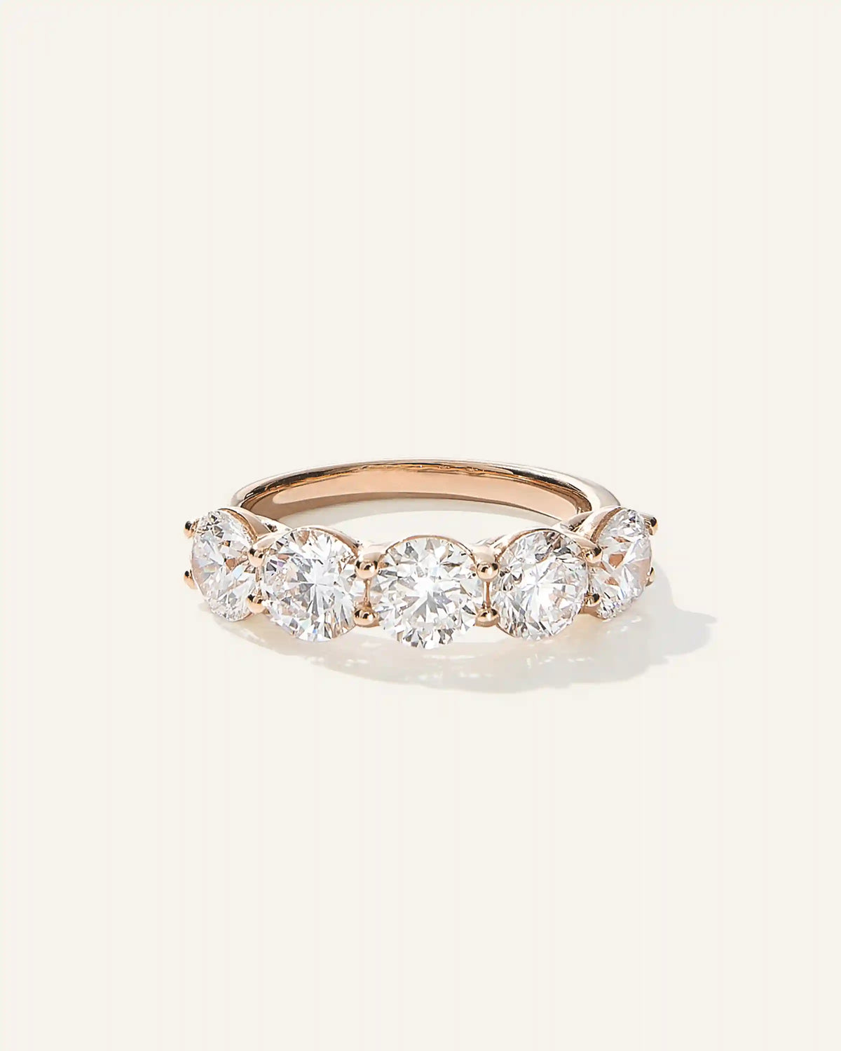 Lab Grown Diamond Five Stone Band
