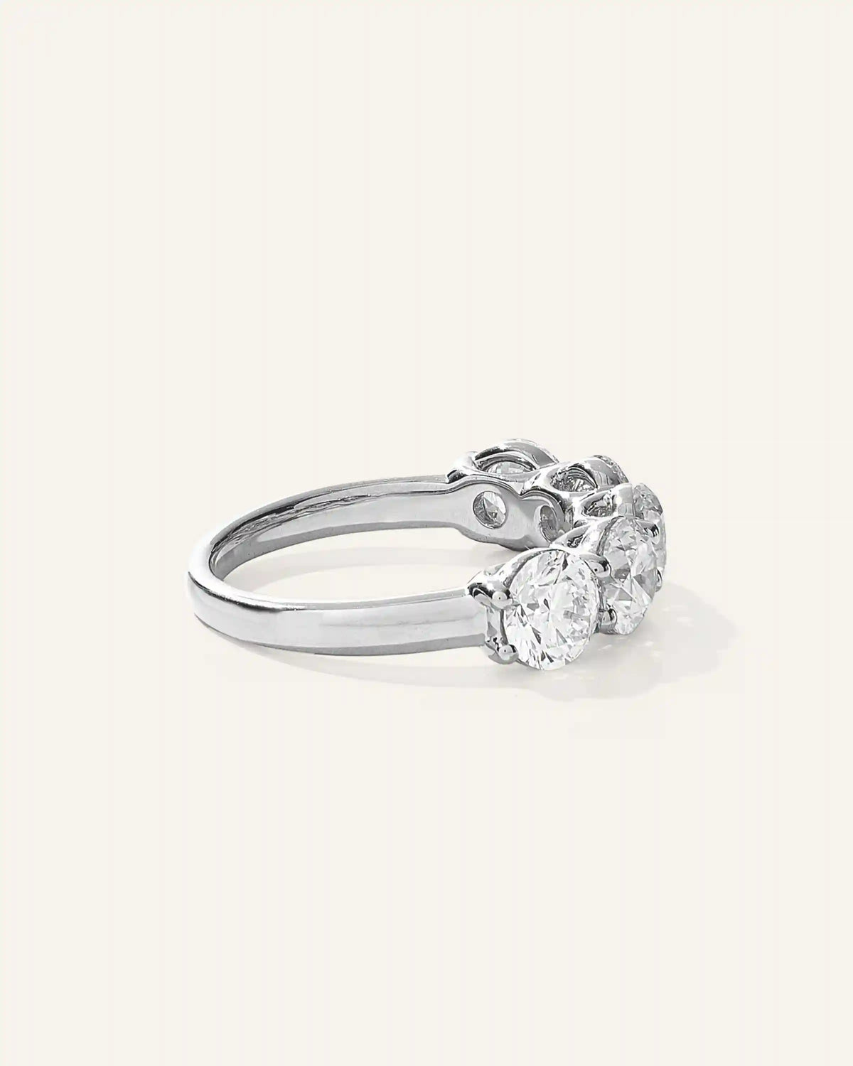 Lab Grown Diamond Five Stone Band