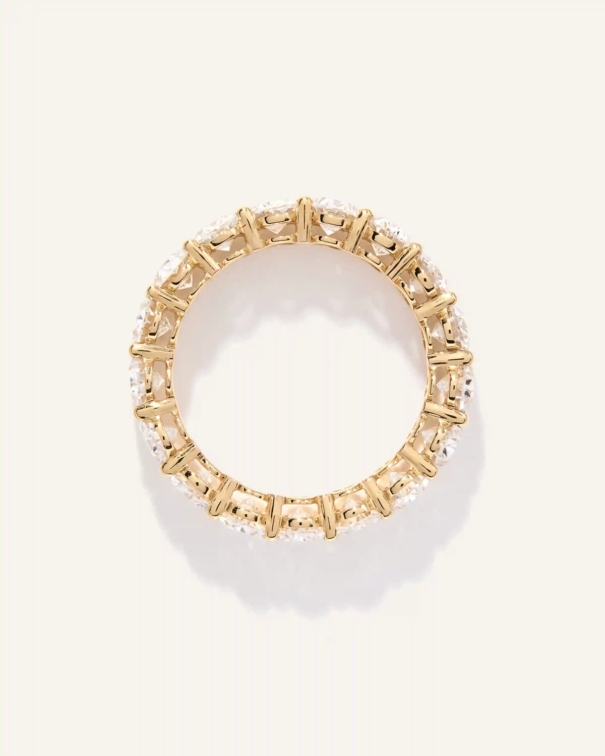Lab Grown Diamond Oval Eternity Band