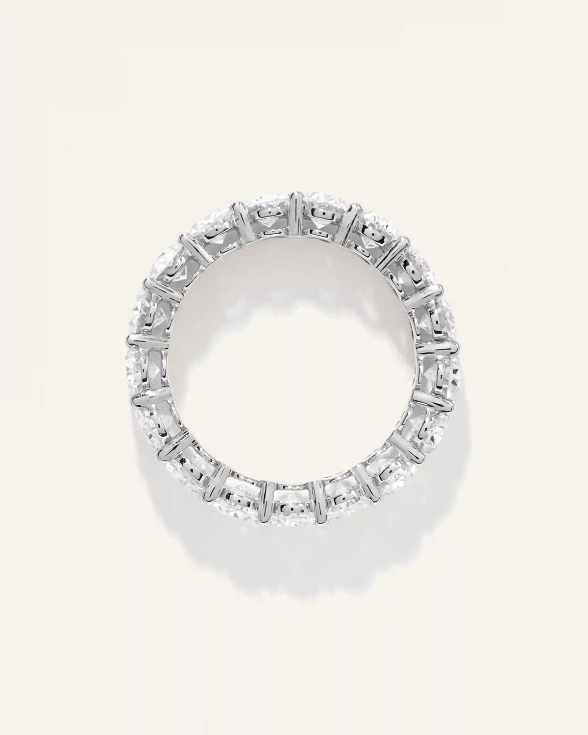 Lab Grown Diamond Oval Eternity Band