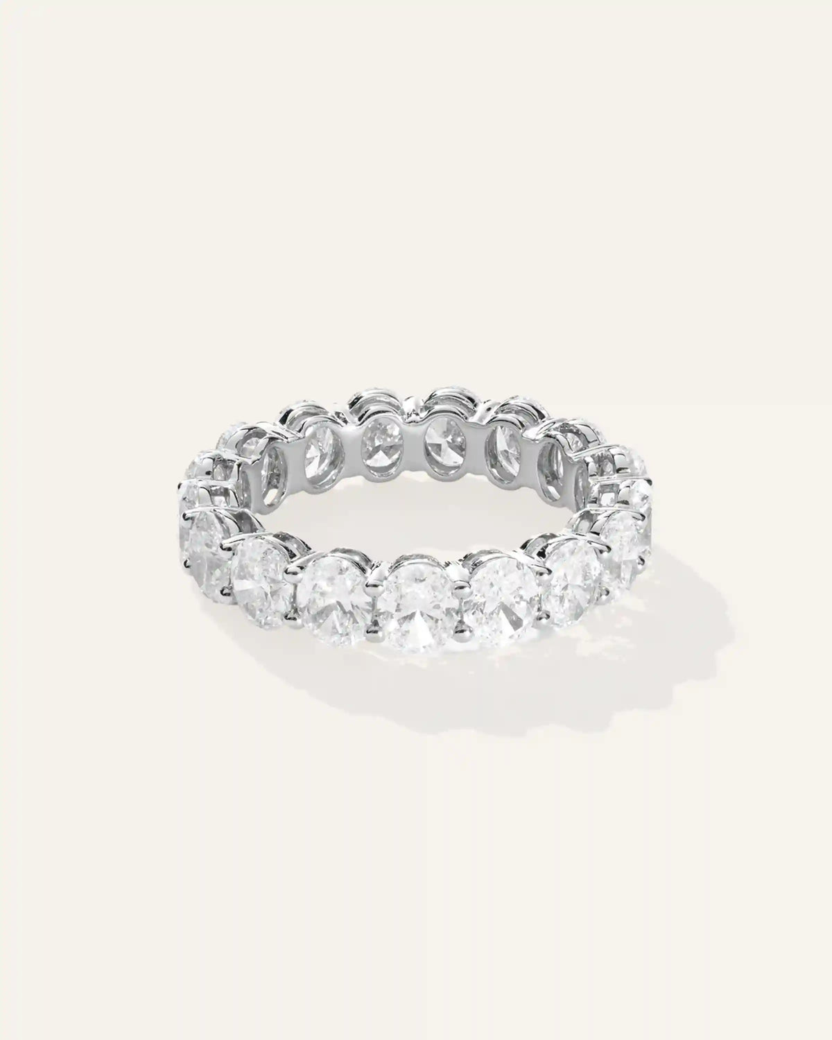 Lab Grown Diamond Oval Eternity Band