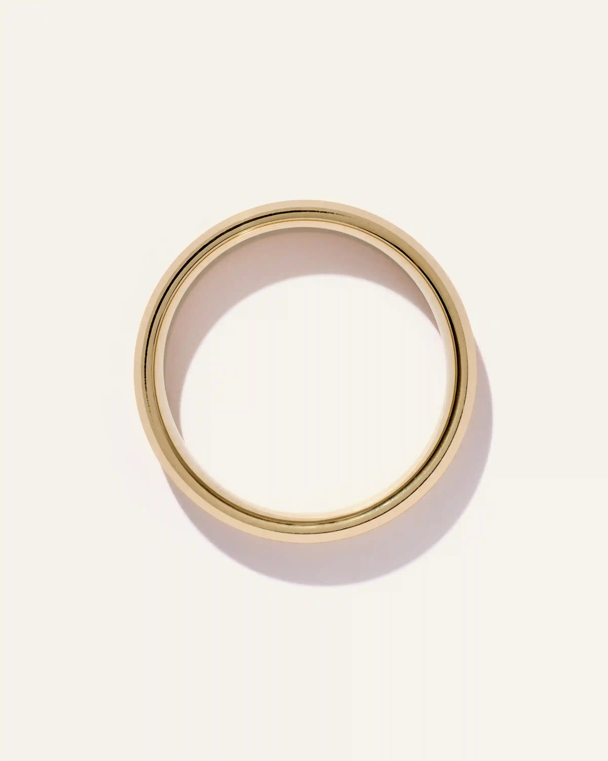 Tungsten Carbide Brushed Beveled Edge Band