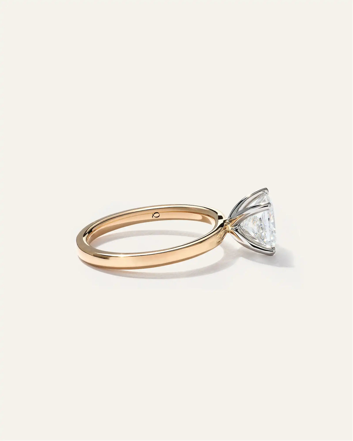 Lab Grown Diamond Princess Comfort Fit Engagement Ring - 1.5ct