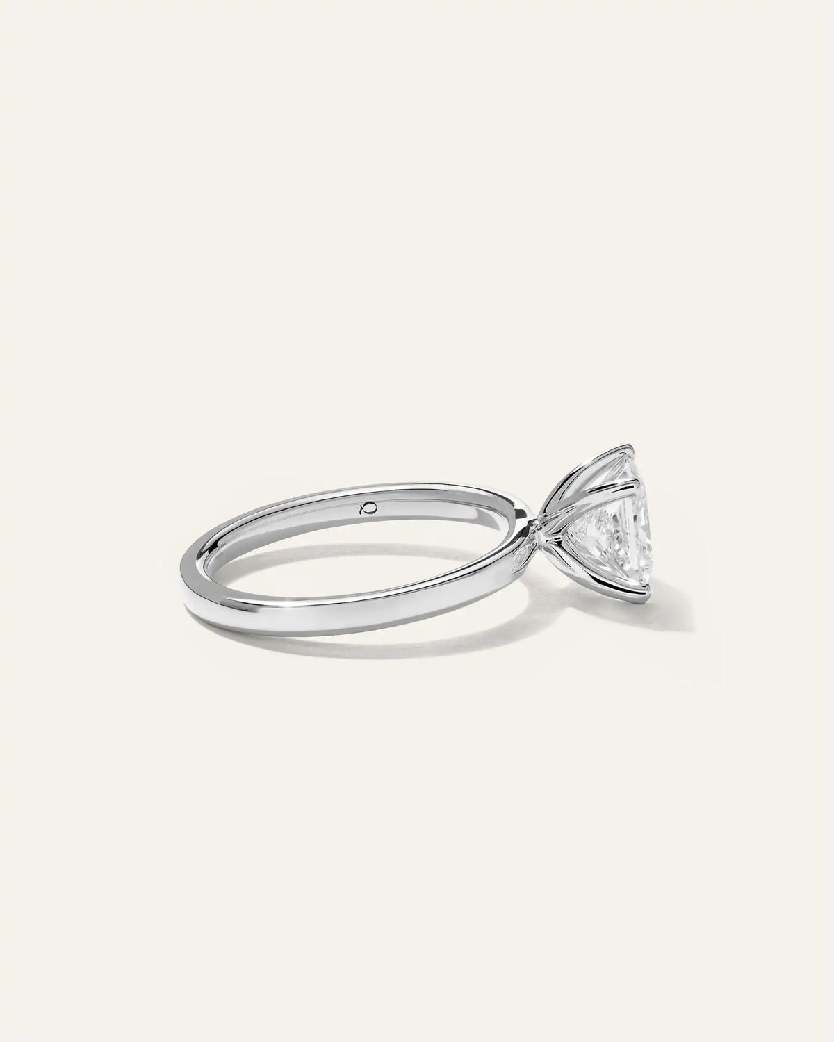 Lab Grown Diamond Princess Comfort Fit Engagement Ring - 1.5ct