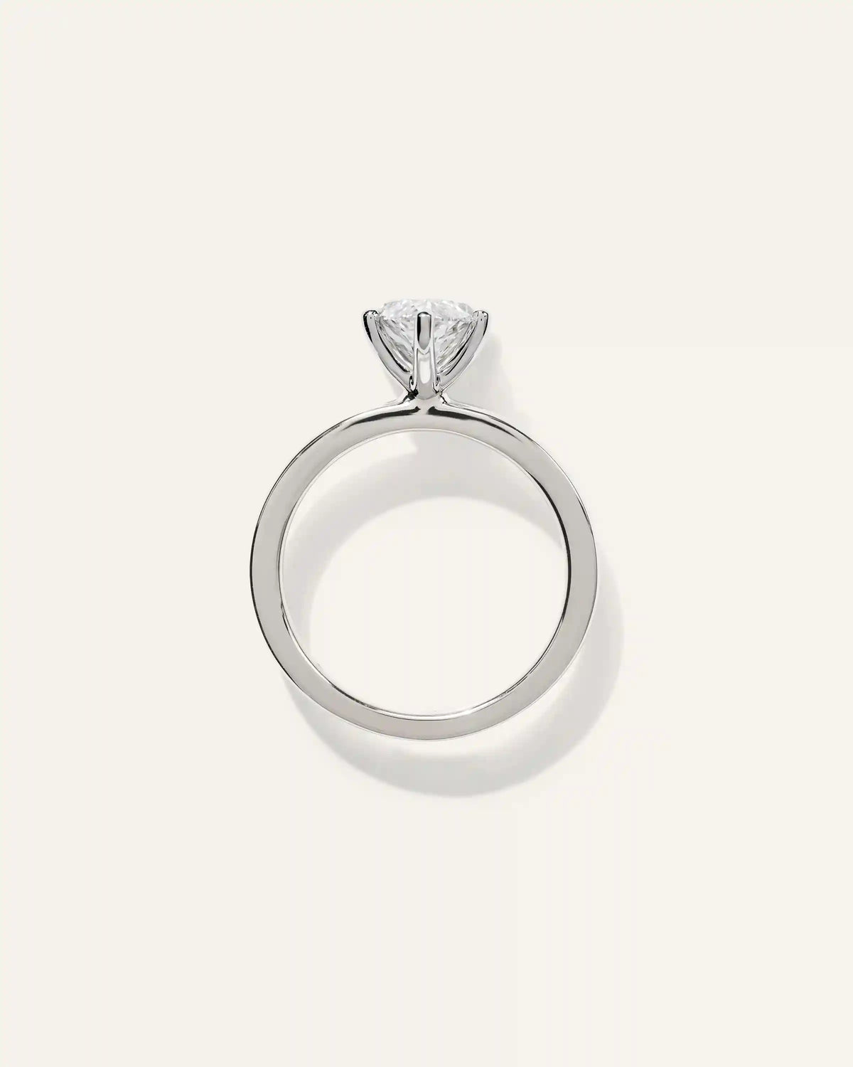 Lab Grown Diamond Marquise Comfort Fit Engagement Ring - 2.5ct