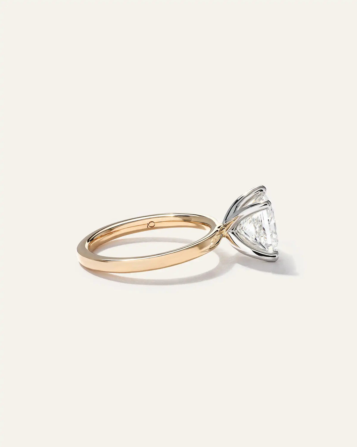 Lab Grown Diamond Princess Comfort Fit Engagement Ring - 2.5ct