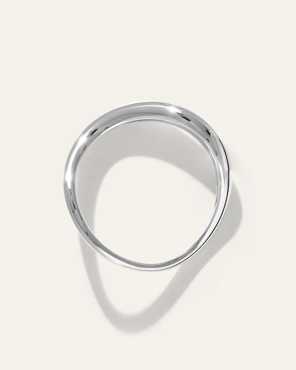 14K Gold Wave Ring