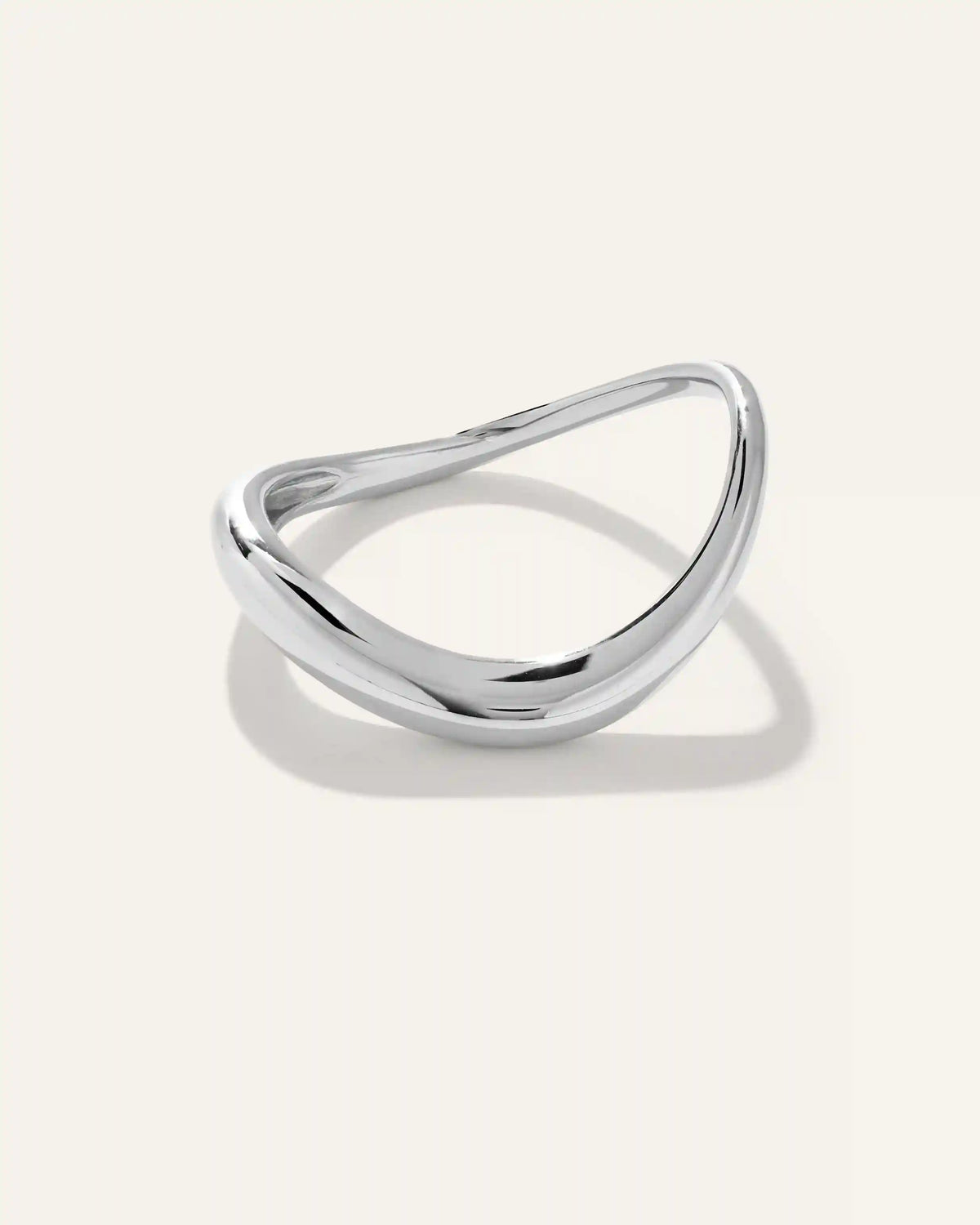 14K Gold Wave Ring