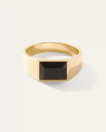 Onyx Rectangular Ring