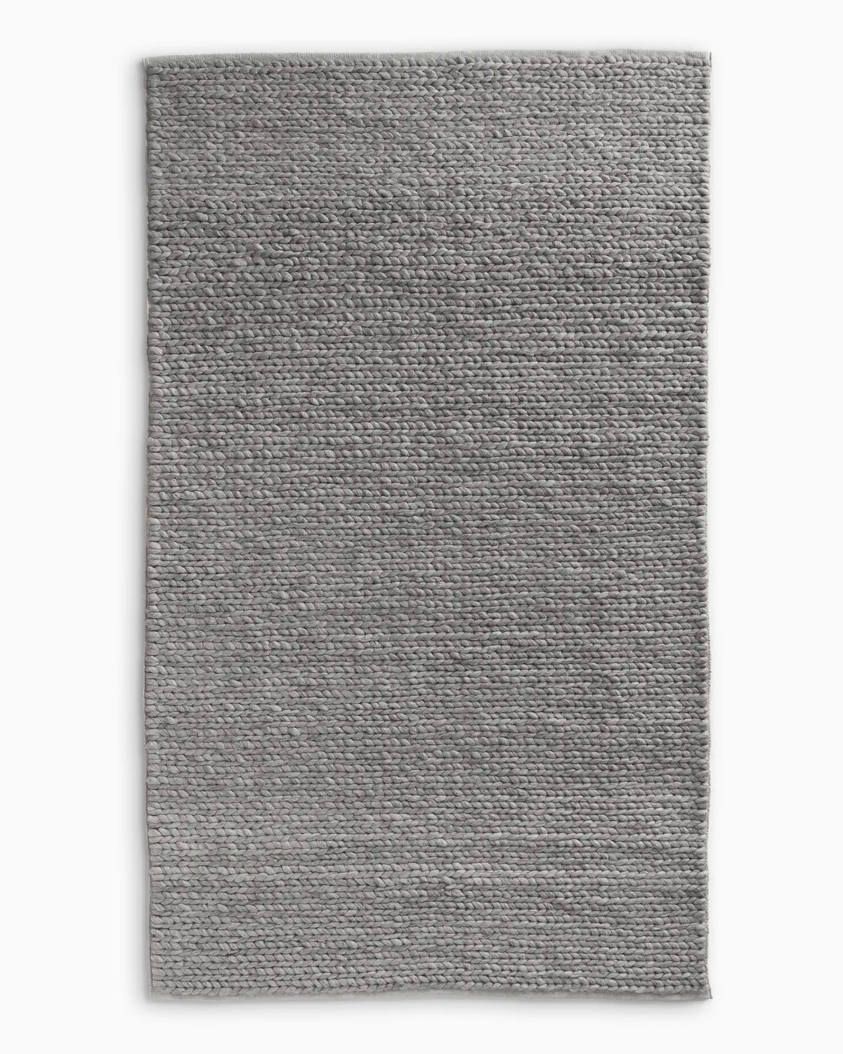 Chunky Hand Braided Wool Rug