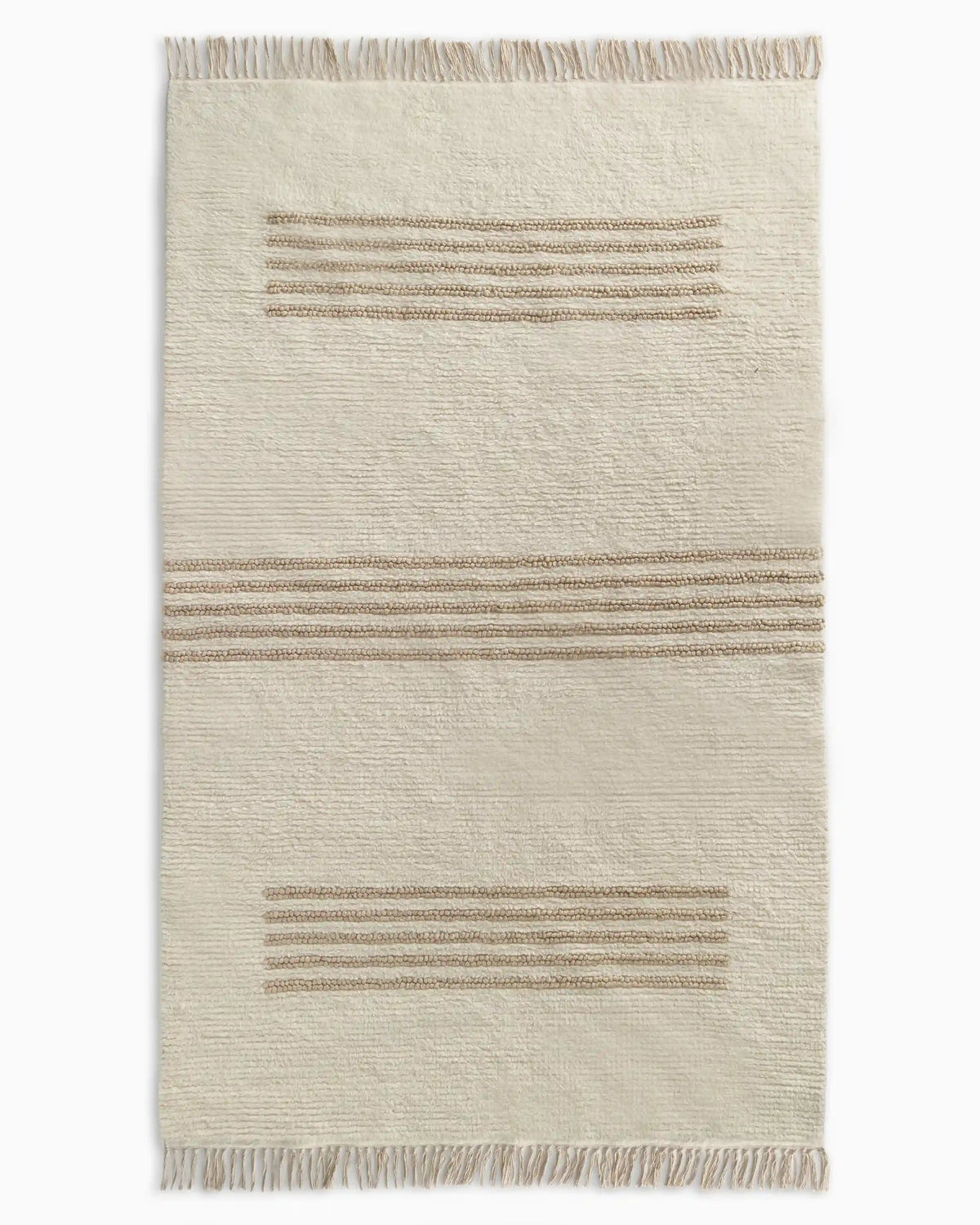 Otto Hand-Knotted Cotton Wool Rug