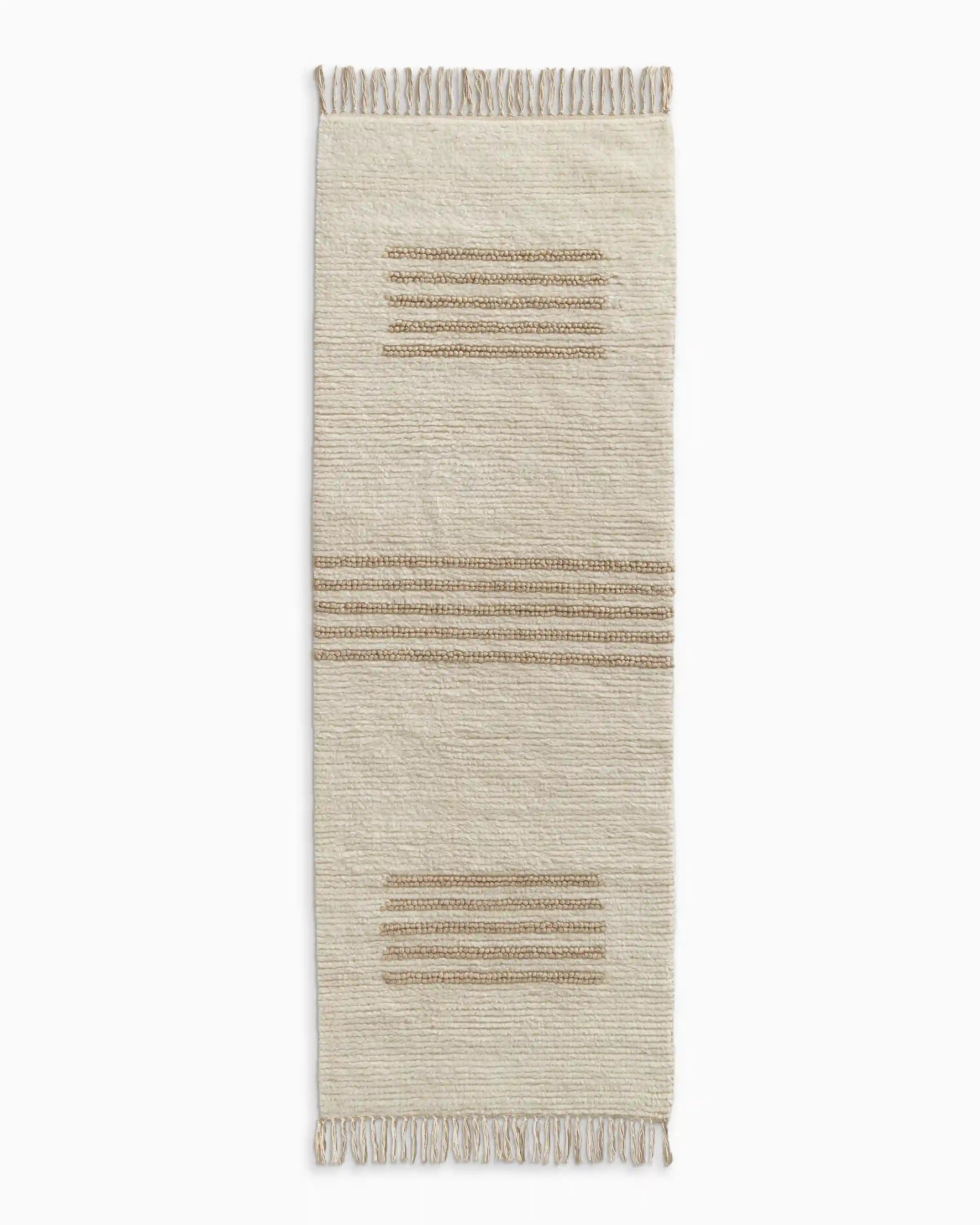 Otto Hand-Knotted Cotton Wool Rug