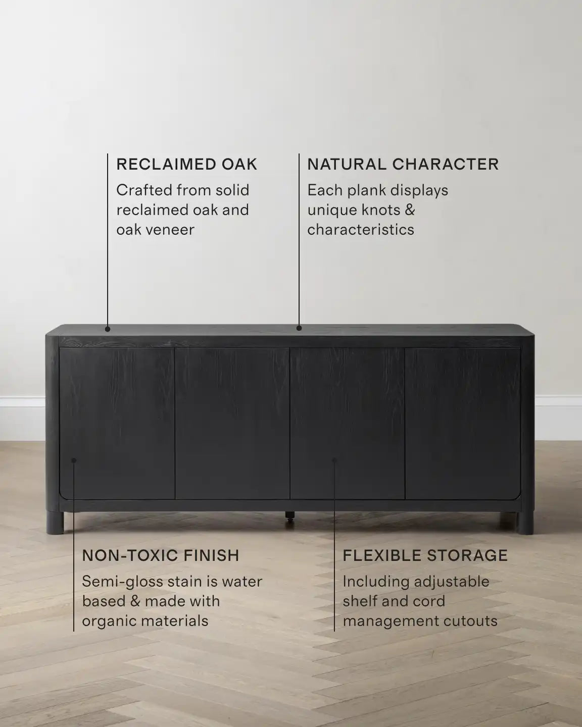 Reclaimed Oak Sideboard