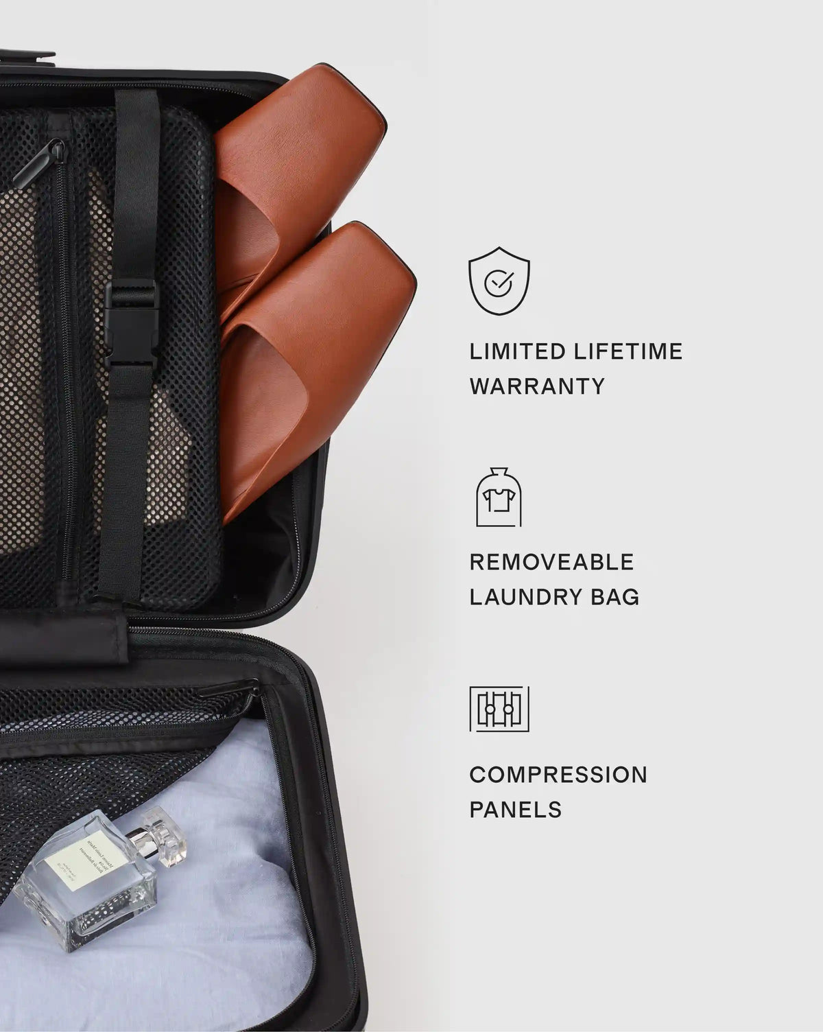 Expandable Carry-On Suitcase
