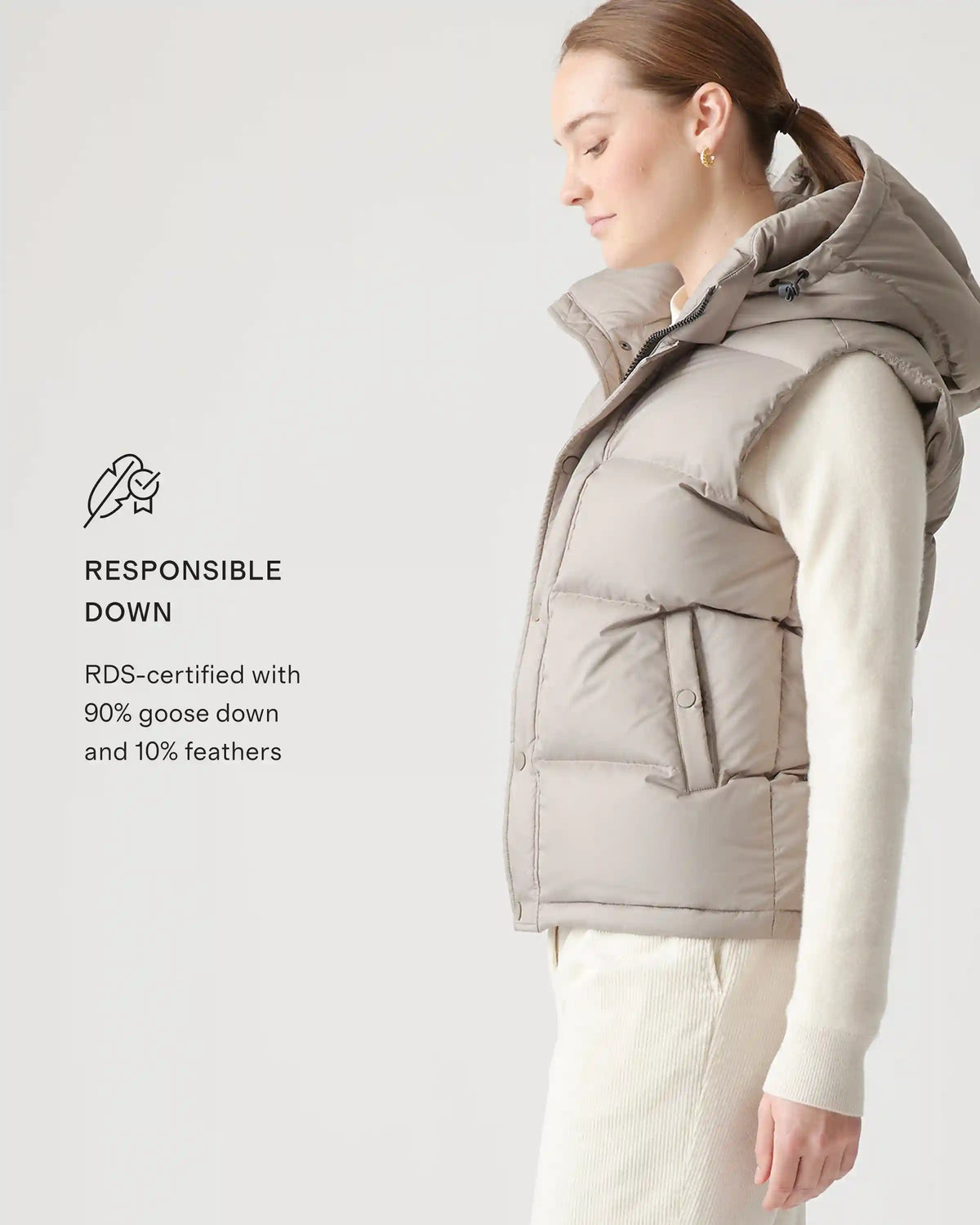 Responsible Down Puffer Vest