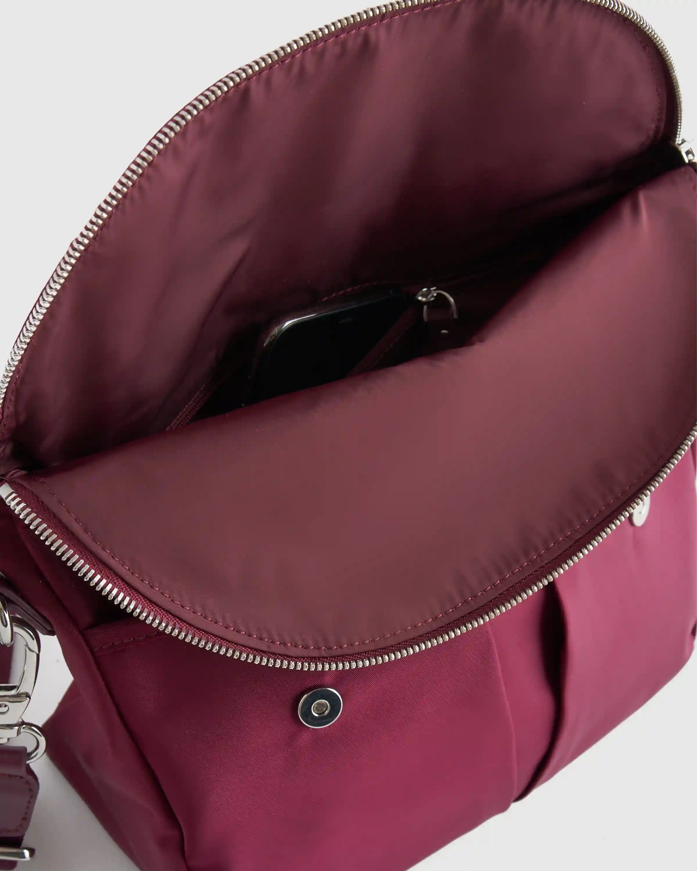 Revive Nylon Foldover Crossbody