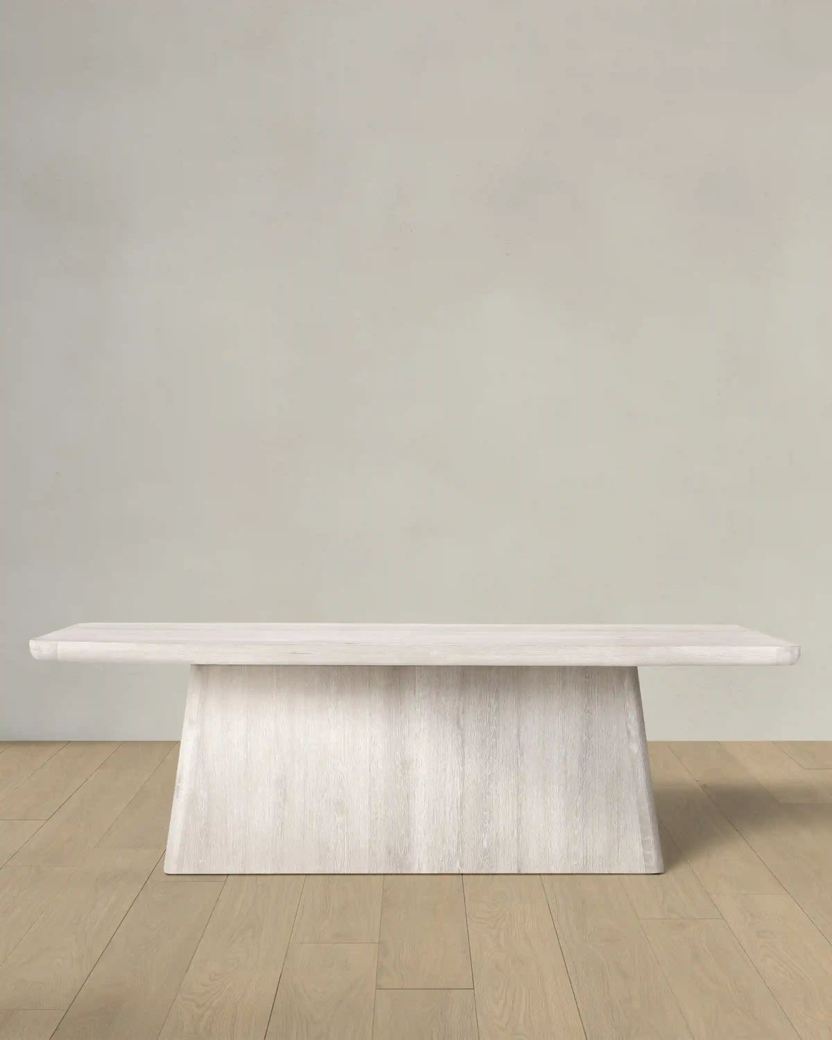 Rustic Oak Plinth Dining Table