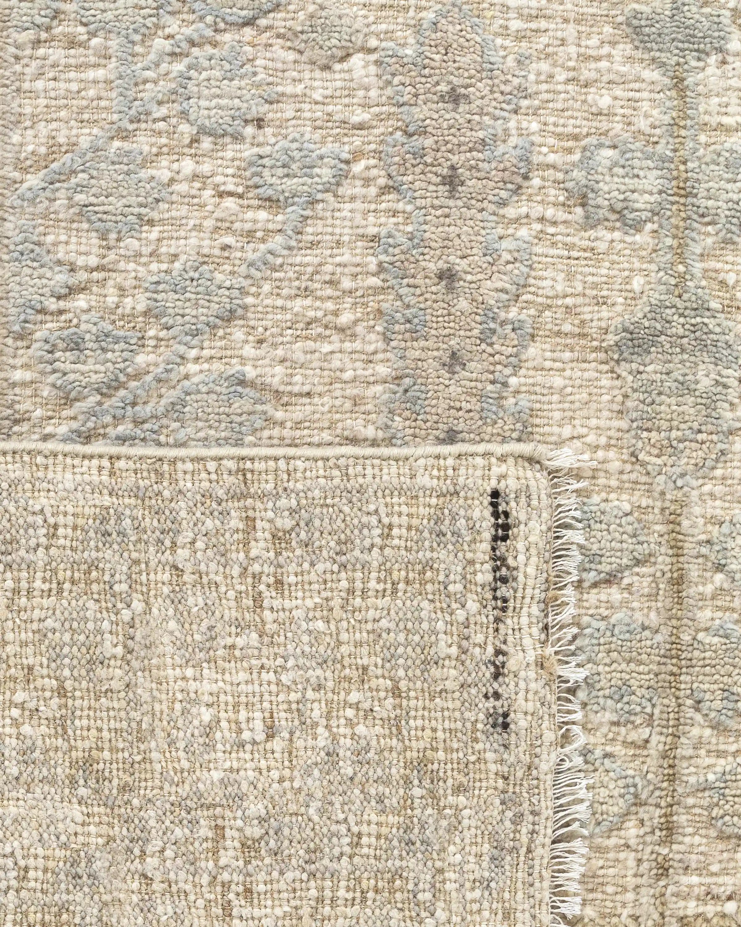 Fern Hand-Knotted Wool Rug