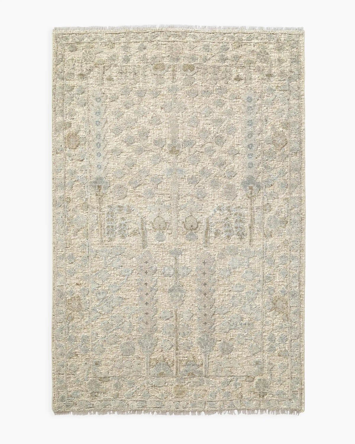 Fern Hand-Knotted Wool Rug