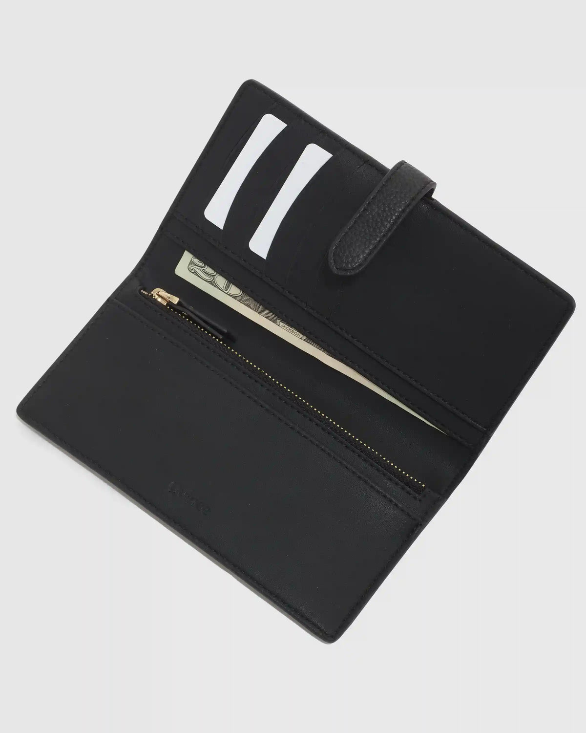 Italian Pebbled Leather Bifold 2-in-1 Wallet