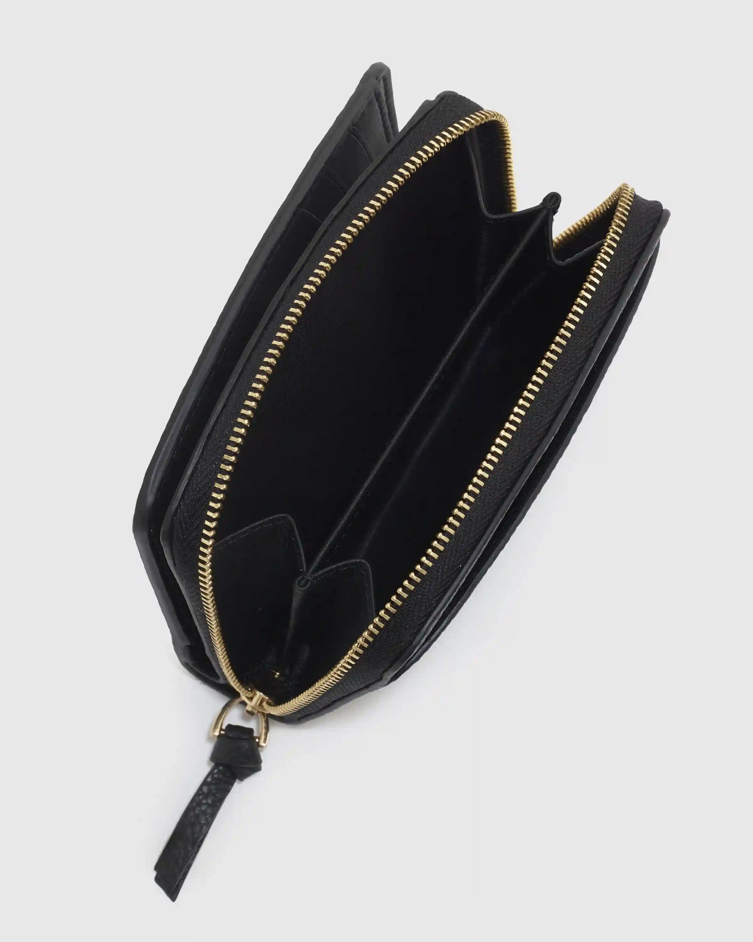 Italian Pebbled Leather Compact Wallet