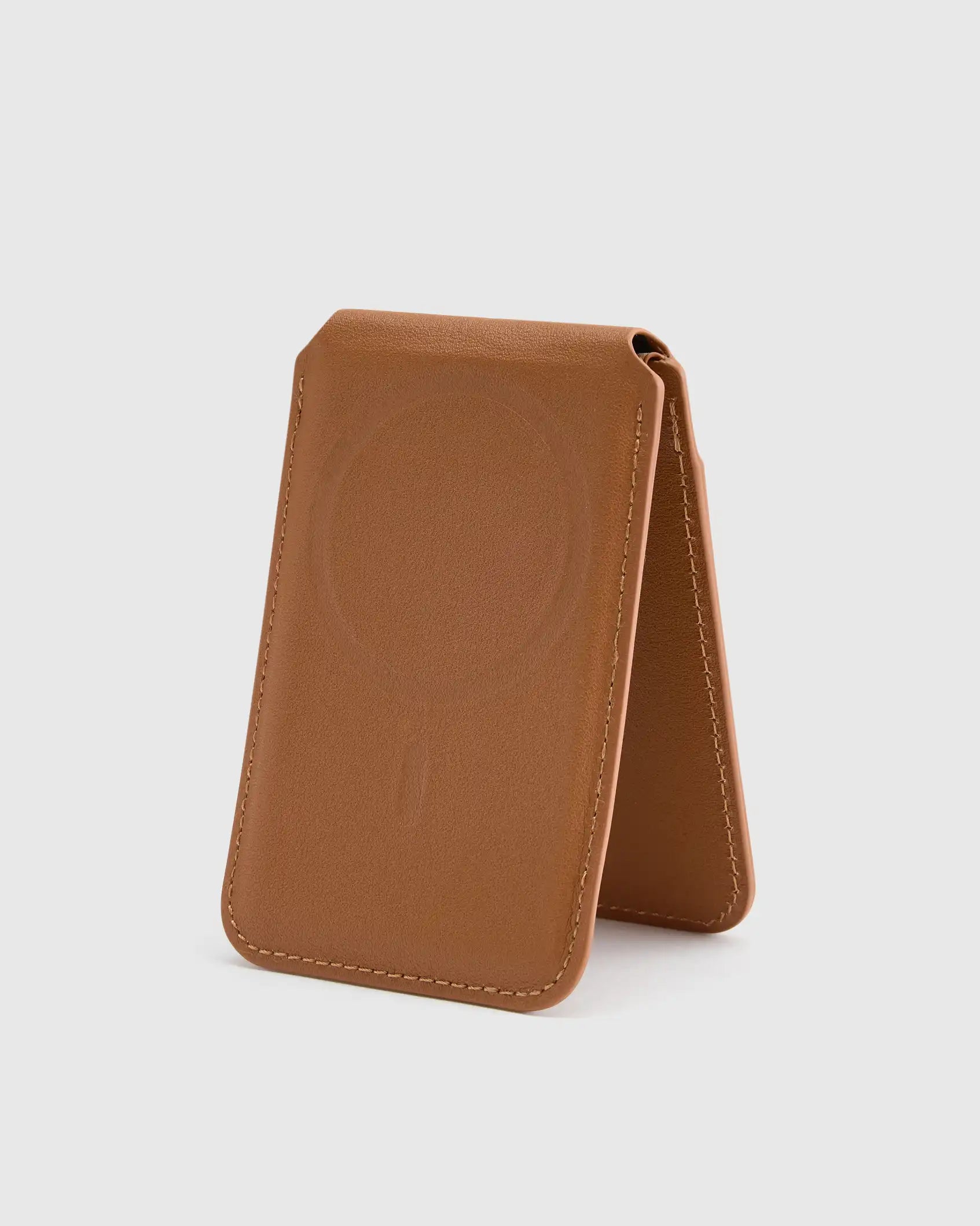 Leather MagSafe Wallet & Phone Stand