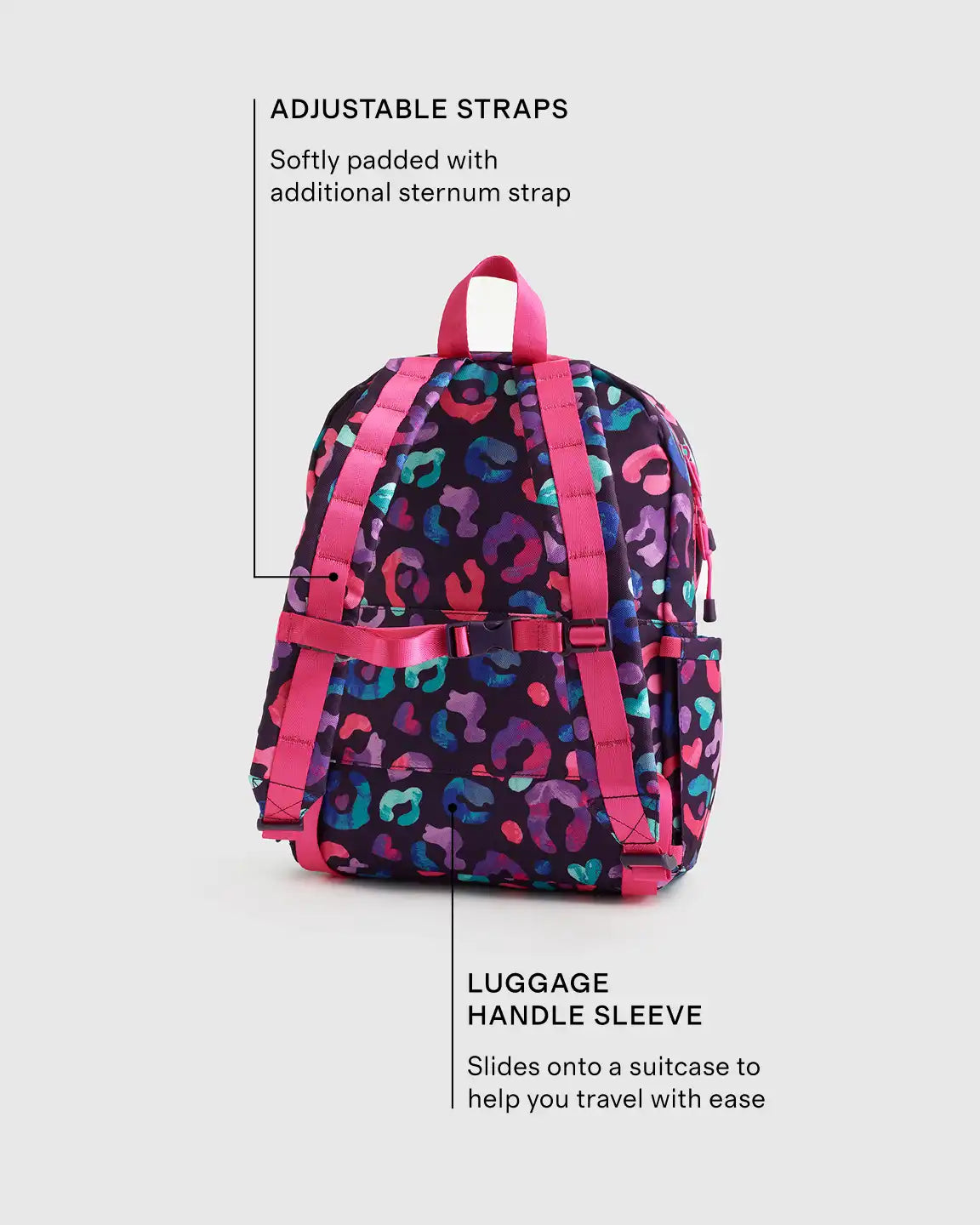 Recycled Double Pocket Backpack