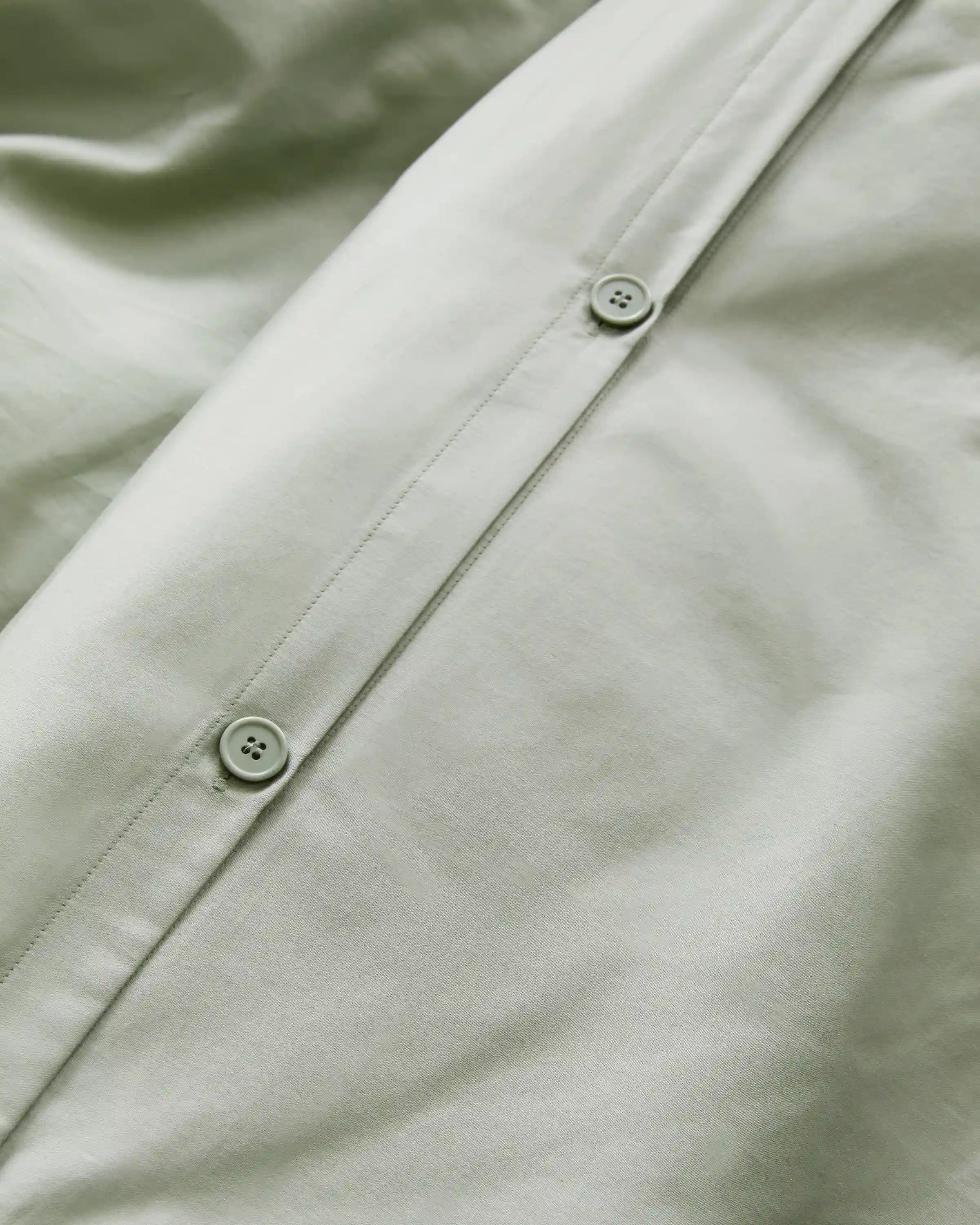 Organic Crisp Percale Duvet Cover Set