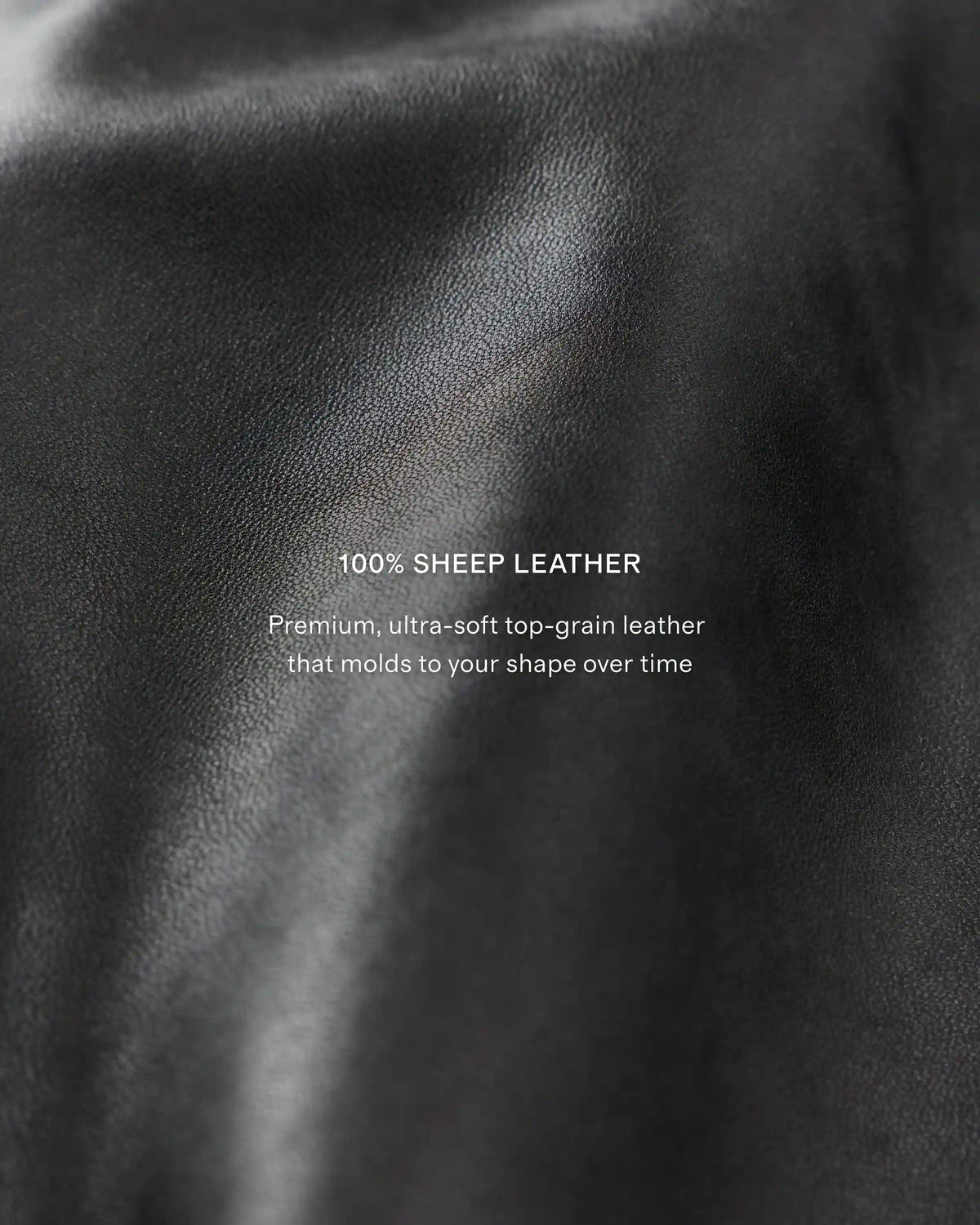 100% Leather Harrington Jacket