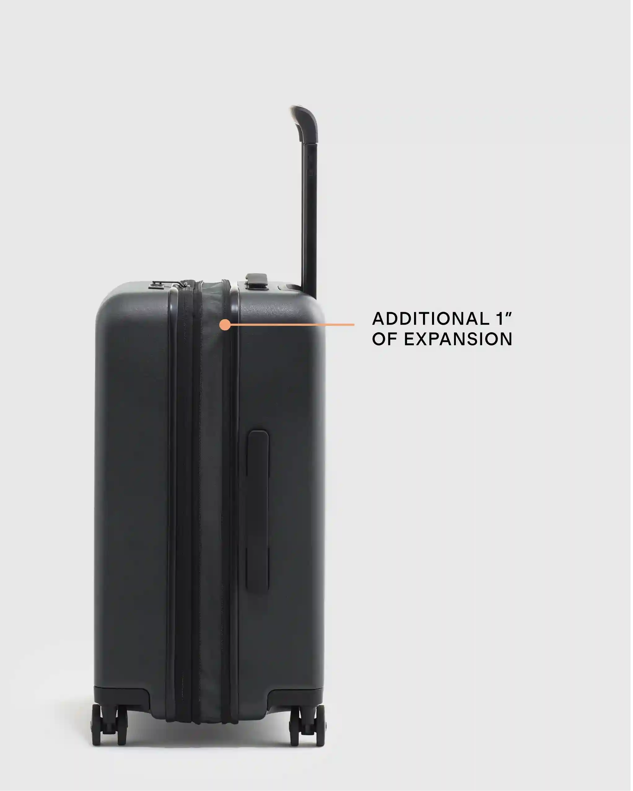 Expandable Small Carry-On Suitcase