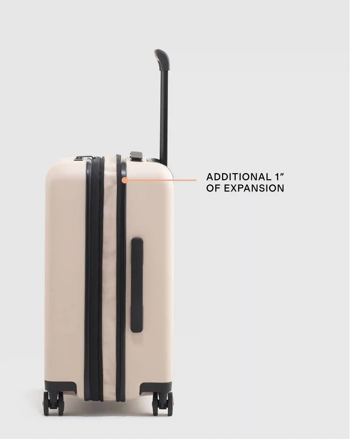 Expandable Carry-On Suitcase
