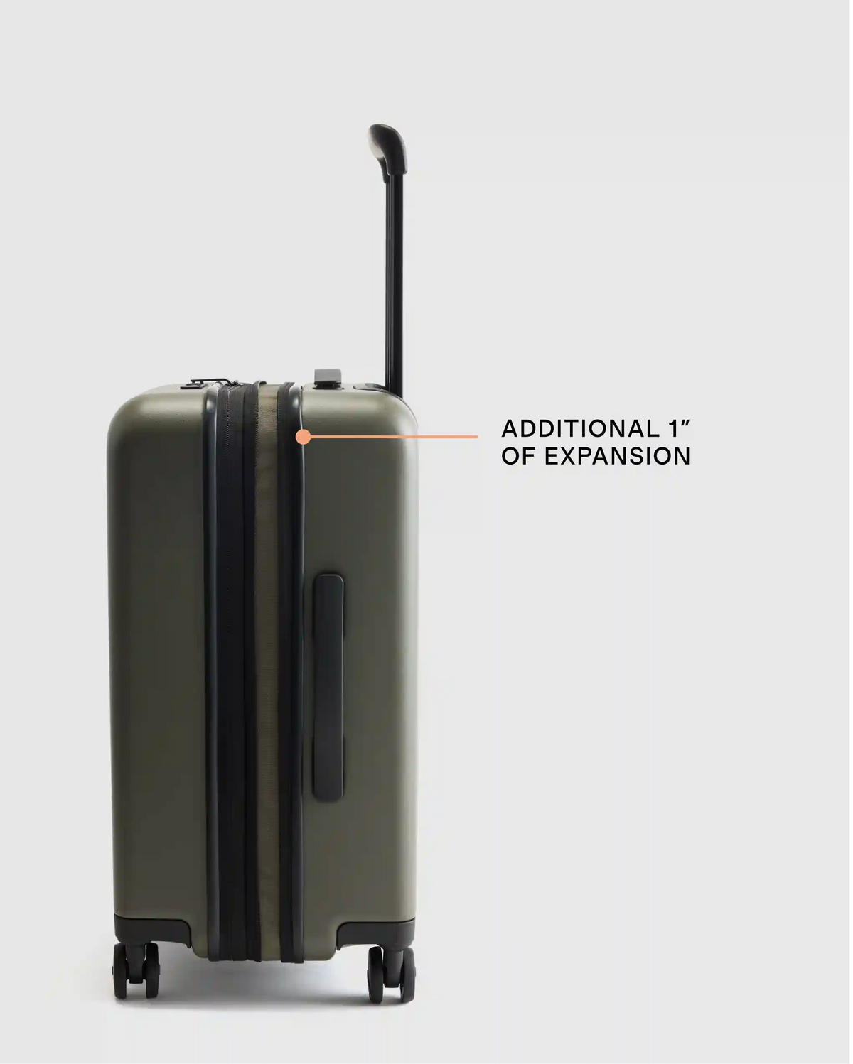 Expandable Carry-On Suitcase