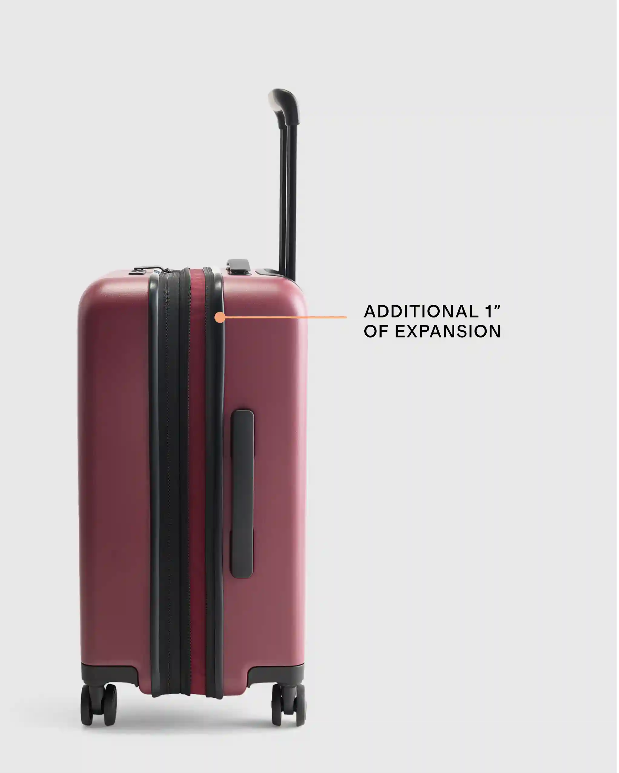 Expandable Medium Check-In Suitcase