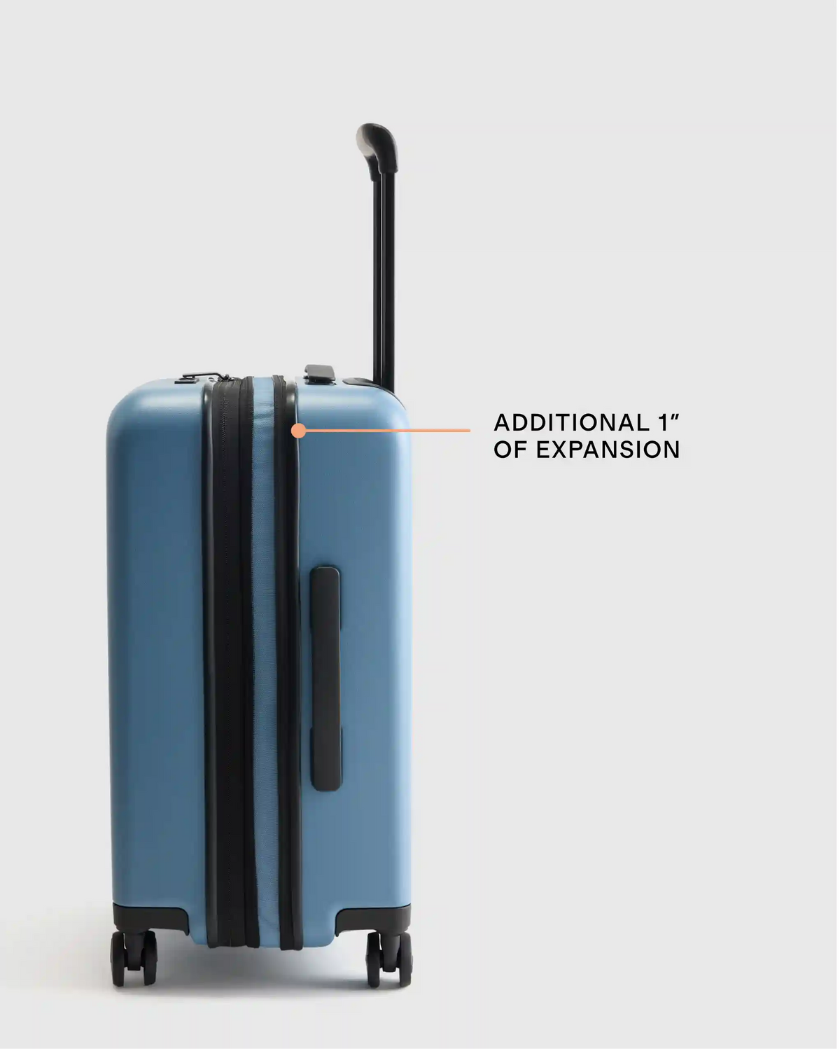Expandable Carry-On Suitcase