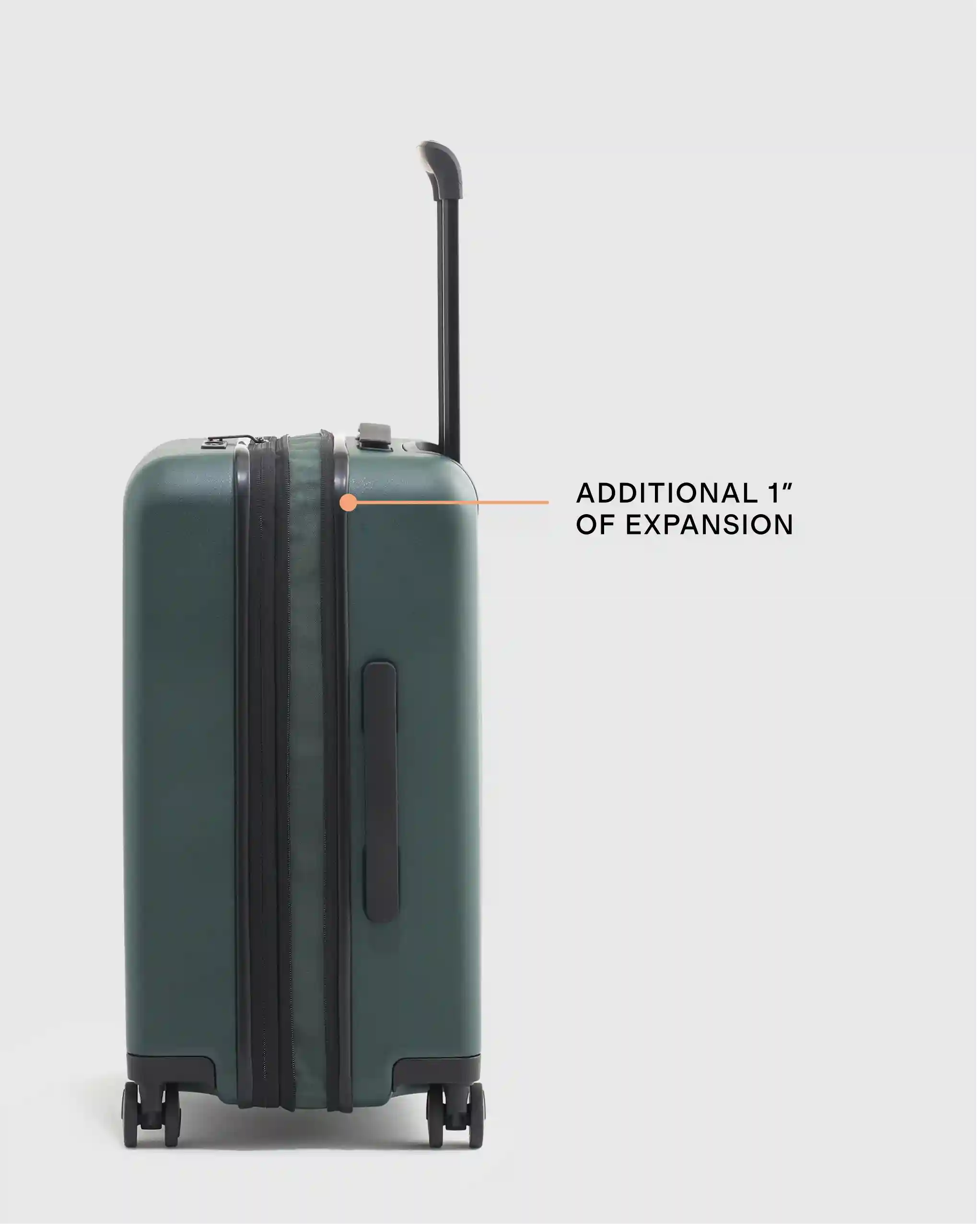 Expandable Small Carry-On Suitcase